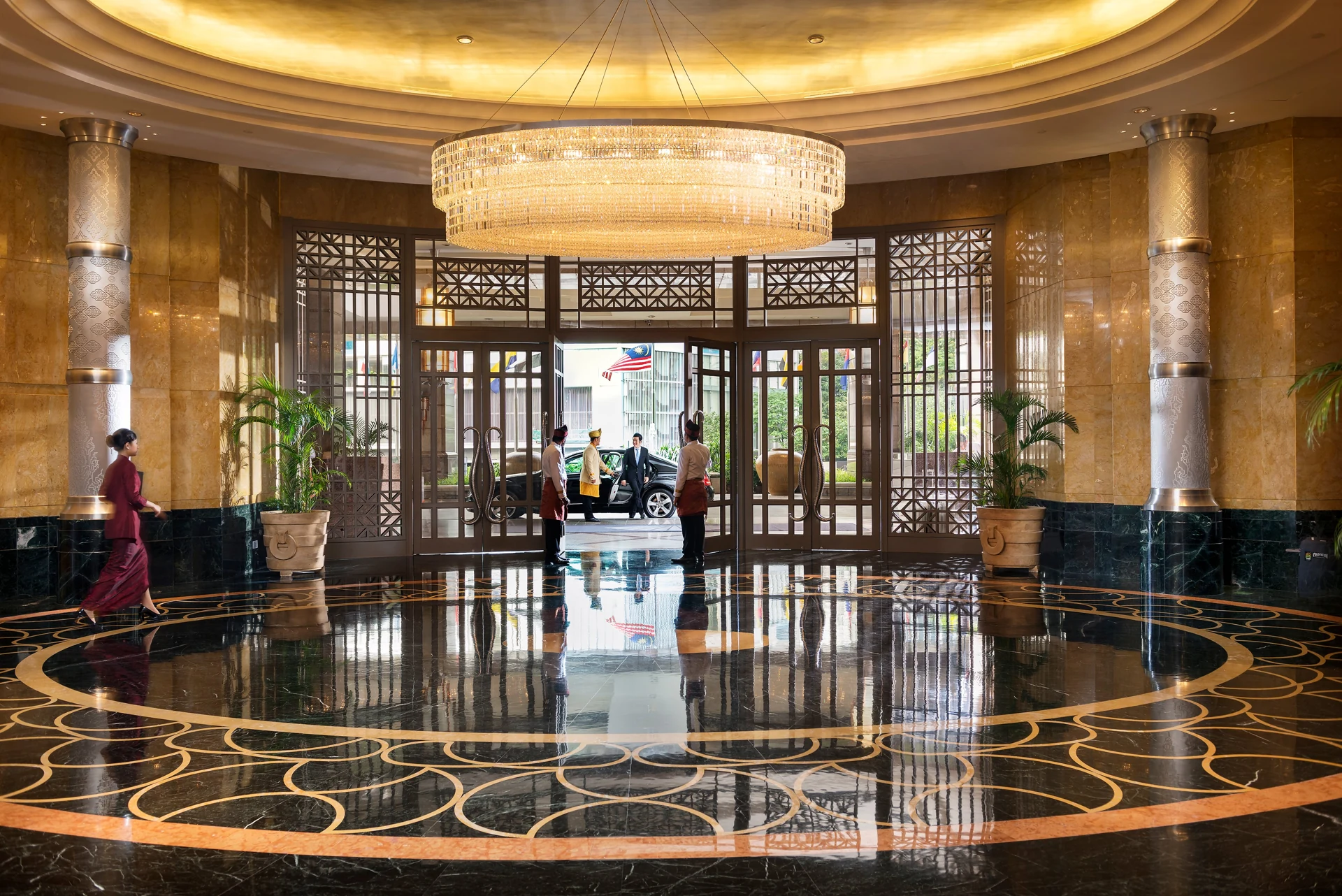 The lobby at Mandarin Oriental, Kuala Lumpur, the venue for UBIS Graduation 2026