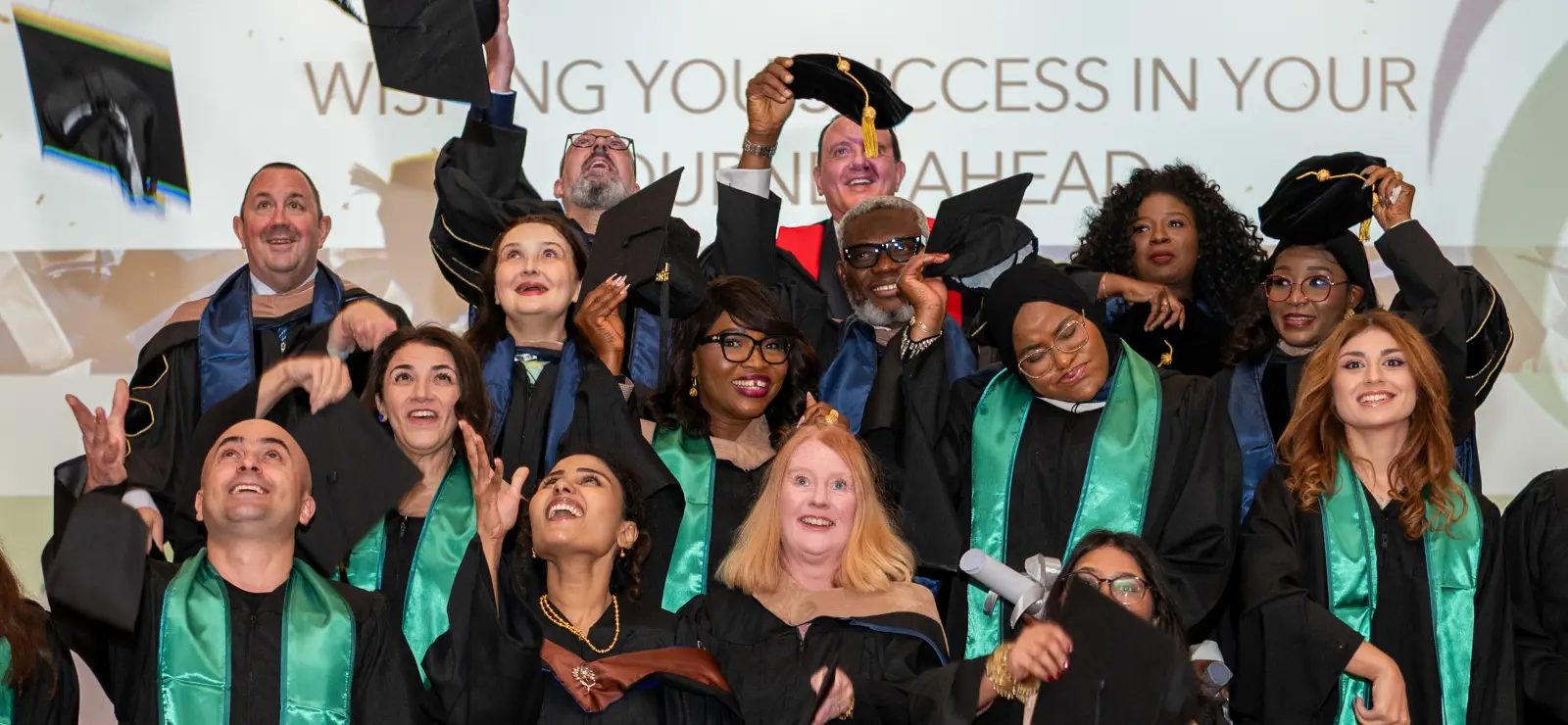 UBIS graduates at the commencement ceremony